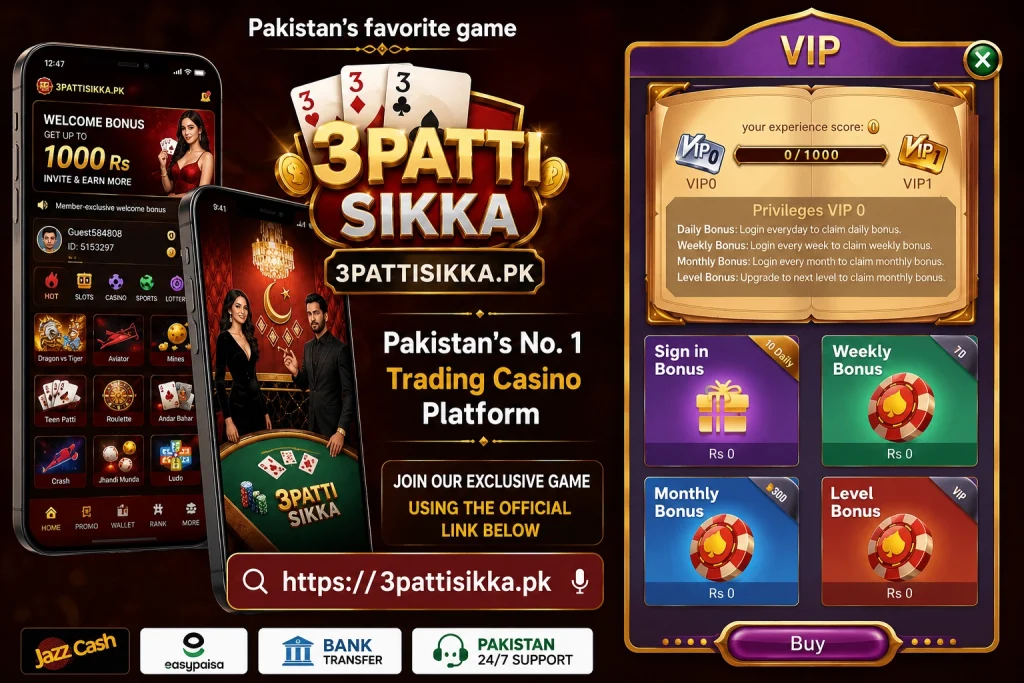 3 Patti Sikka VIP Bonus