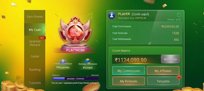 3patti Bonus & Rewards