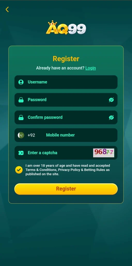 AQ999 Register