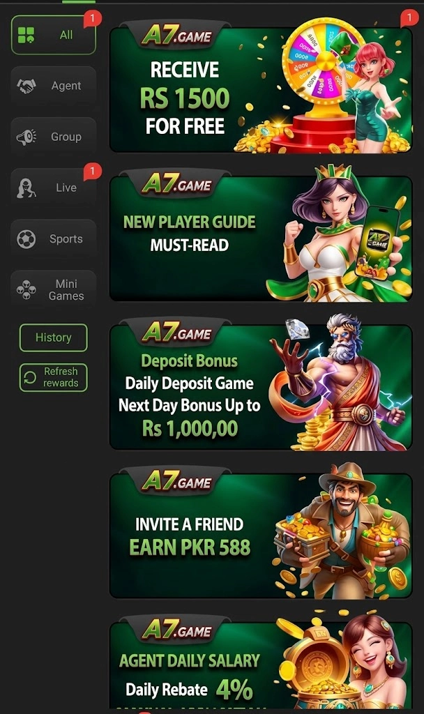 A7 Event Section